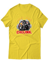 T-Shirt Αντρικό - Join The Drunk Side - Color Thumbnail Χρυσό Κίτρινο