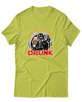 T-Shirt Αντρικό - Join The Drunk Side - Color Thumbnail Λαχανί