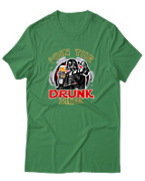 T-Shirt Αντρικό - Join The Drunk Side - Color Thumbnail Πράσινο