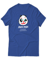 T-Shirt Αντρικό - Joker Panda - Color Thumbnail Μπλε Ρουά
