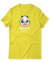 T-Shirt Αντρικό - Joker Panda - Color Thumbnail Κίτρινο