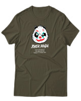 T-Shirt Αντρικό - Joker Panda - Color Thumbnail Χακί
