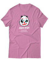 T-Shirt Αντρικό - Joker Panda - Color Thumbnail Ροζ