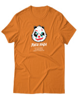 T-Shirt  Γυναικείο - Joker Panda - Color Thumbnail Πορτοκαλί