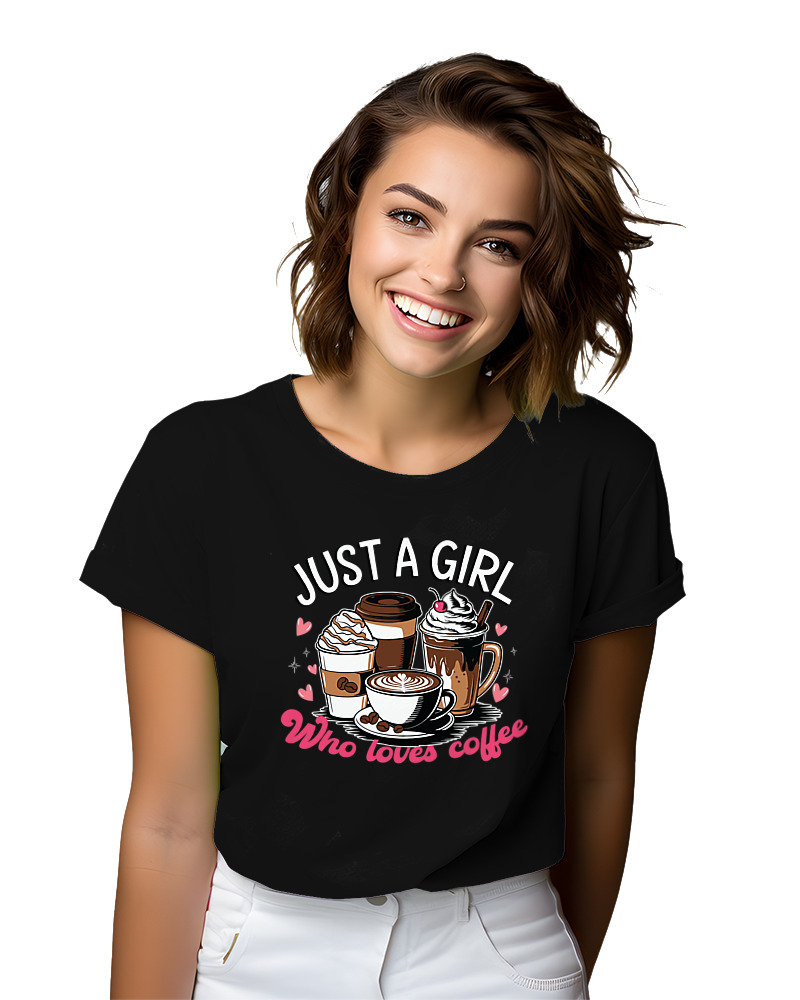 Just A Girl Who Loves Coffee - Image 1