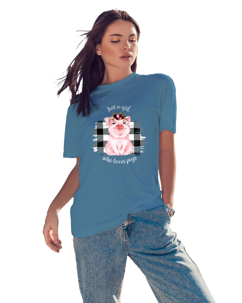 Just A Girl Who Loves Pigs - Image 2