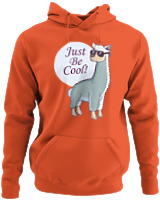 Φούτερ με κουκούλα - Just Be Cool - Color Thumbnail Orange