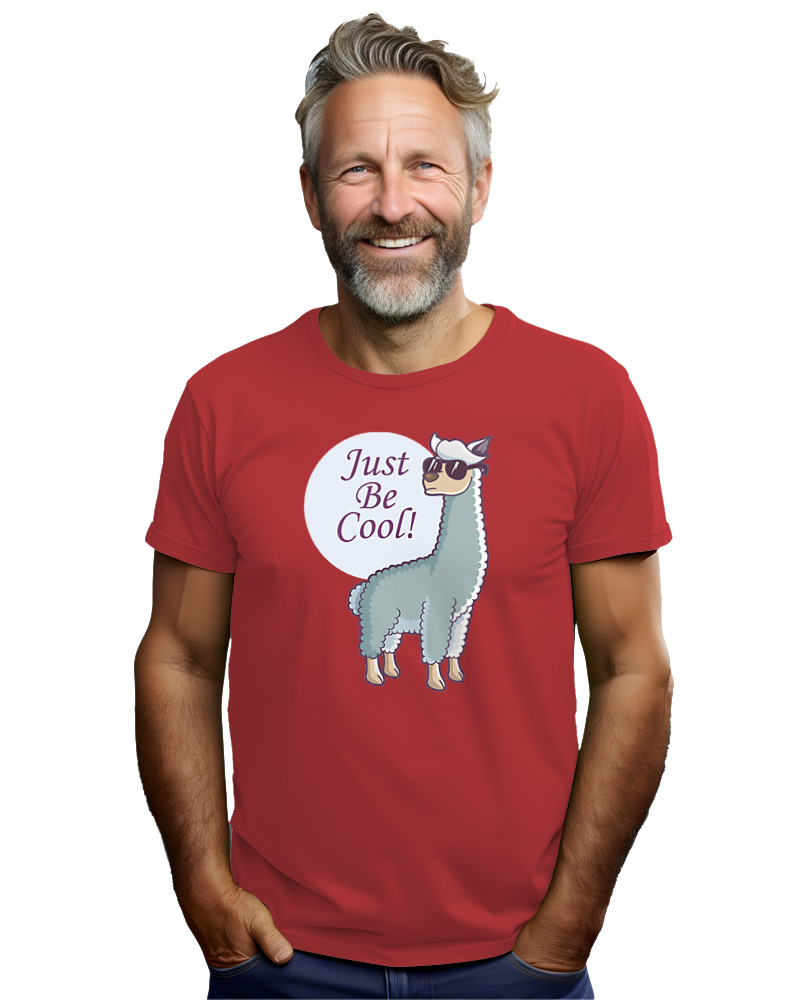 T-Shirt Αντρικό - Just Be Cool - Image 2