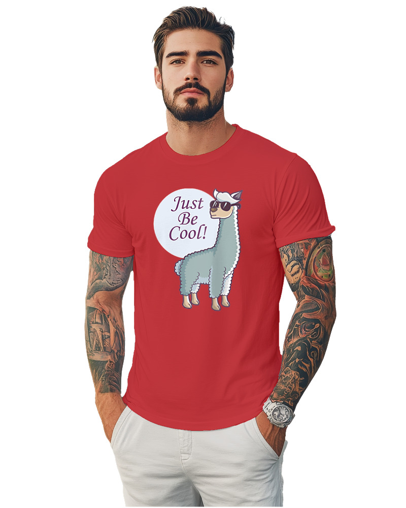 T-Shirt Αντρικό - Just Be Cool - Image 1