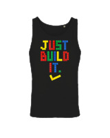 Αμάνικο Μπλουζάκι Αντρικό - Just Build It - Color Thumbnail Μαύρο