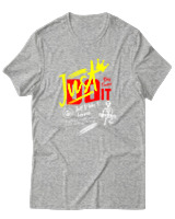 T-Shirt Αντρικό - Just Do It - Color Thumbnail Γκρι Μελανζέ