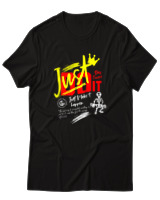 T-Shirt Αντρικό - Just Do It - Color Thumbnail Μαύρο