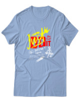 T-Shirt Αντρικό - Just Do It - Color Thumbnail Γαλάζιο