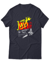 T-Shirt Αντρικό - Just Do It - Color Thumbnail Σκούρο Μπλε