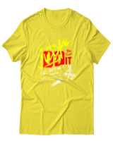 T-Shirt Αντρικό - Just Do It - Color Thumbnail Κίτρινο