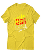 T-Shirt Αντρικό - Just Do It - Color Thumbnail Χρυσό Κίτρινο