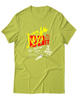 T-Shirt Αντρικό - Just Do It - Color Thumbnail Λαχανί
