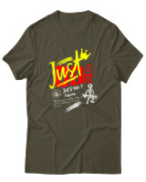 T-Shirt Αντρικό - Just Do It - Color Thumbnail Χακί
