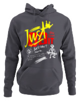 Φούτερ με κουκούλα - Just Do It - Color Thumbnail Ανθρακί