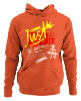 Φούτερ με κουκούλα - Just Do It - Color Thumbnail Orange