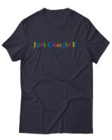 T-Shirt Αντρικό - Just Google It - Color Thumbnail Σκούρο Μπλε