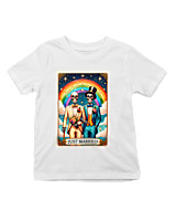T-Shirt  Παιδικό - Just Married Man - Color Thumbnail 'Ασπρο