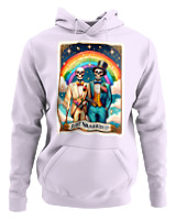 Φούτερ με κουκούλα Γυναικείο - Just Married Man - Color Thumbnail Lilac