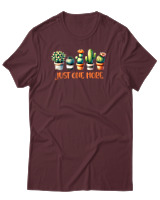 T-Shirt Αντρικό - Just One More - Color Thumbnail Μπορντό