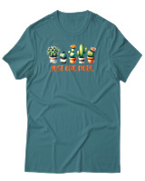 T-Shirt Αντρικό - Just One More - Color Thumbnail Μπλε Πράσινο