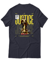 T-Shirt Αντρικό - Justice Rights - Color Thumbnail Σκούρο Μπλε