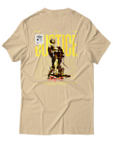 T-Shirt Αντρικό - Justice Rights - Color Thumbnail Μπεζ