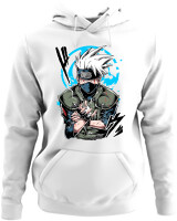 Φούτερ με κουκούλα - Kakashi Bloodline Technique - Color Thumbnail ΄Ασπρο