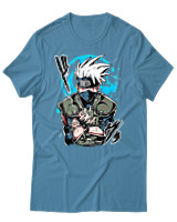 T-Shirt Unisex - Kakashi Bloodline Technique - Color Thumbnail Τιρκουάζ
