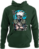 Φούτερ με κουκούλα - Kakashi Bloodline Technique - Color Thumbnail Κυπαρισσί