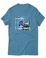 T-Shirt Αντρικό - Kakashi Unleashed - Color Thumbnail Τιρκουάζ