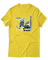 T-Shirt Αντρικό - Kakashi Unleashed - Color Thumbnail Χρυσό Κίτρινο