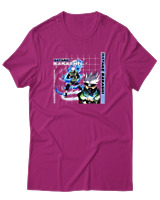 T-Shirt Αντρικό - Kakashi Unleashed - Color Thumbnail Φουξια