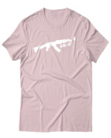 T-Shirt Αντρικό - Kalashnikov Ak47 - Color Thumbnail Απαλό Ροζ