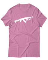 T-Shirt Αντρικό - Kalashnikov Ak47 - Color Thumbnail Ροζ