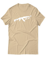 T-Shirt Αντρικό - Kalashnikov Ak47 - Color Thumbnail Μπεζ