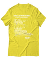 T-Shirt Unisex - Κανόνες Ραντεβού Με Την Κόρη Μου - Color Thumbnail Κίτρινο