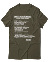 T-Shirt Unisex - Κανόνες Ραντεβού Με Την Κόρη Μου - Color Thumbnail Χακί