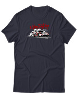 T-Shirt Unisex - Keep Drifting - Color Thumbnail Σκούρο Μπλε