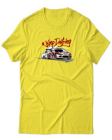 T-Shirt Unisex - Keep Drifting - Color Thumbnail Κίτρινο