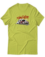 T-Shirt Unisex - Keep Drifting - Color Thumbnail Λαχανί