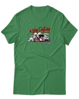 T-Shirt Unisex - Keep Drifting - Color Thumbnail Πράσινο