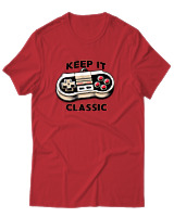 T-Shirt Αντρικό - Keep It Classy - Color Thumbnail Κόκκινο