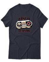 T-Shirt Αντρικό - Keep It Classy - Color Thumbnail Σκούρο Μπλε