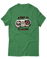 T-Shirt Αντρικό - Keep It Classy - Color Thumbnail Πράσινο