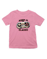 T-Shirt  Παιδικό - Keep It Classy - Color Thumbnail Ροζ